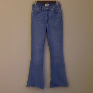 FRAME High Waist Flare Jean OPLEFRA291 in Wilson Raw After Size 28